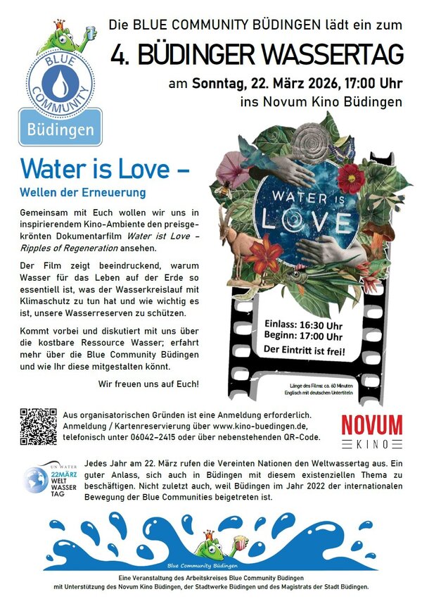 Einladung 4. B�dinger Wassertag