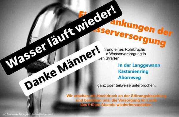 25.02.2025 Rohrbruch beseitigt